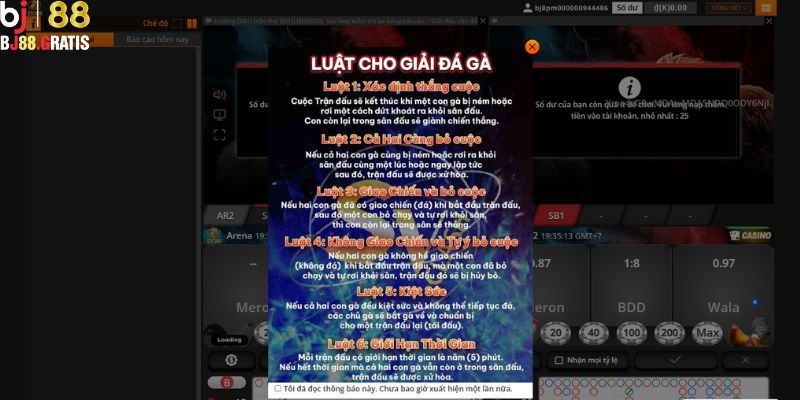 Đá gà BJ88 – Kịch tính từng trận đấu